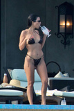 Kourtney Kardashian shows sexy bikini ass