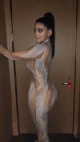Kylie Jenner shows off her curves