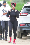 Blac Chyna see thru hard nipples and big butt