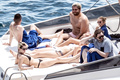 Kristen Stewart topless on yacht at Amalfi Coas (7/19)