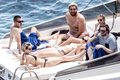 Kristen Stewart topless on yacht at Amalfi Coas (7/19)