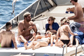Kristen Stewart topless on yacht at Amalfi Coas (7/19)