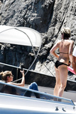 Kristen Stewart topless on yacht at Amalfi Coas (7/19)