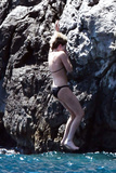 Kristen Stewart topless on yacht at Amalfi Coas (7/19)