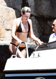 Kristen Stewart topless on yacht at Amalfi Coas (7/19)
