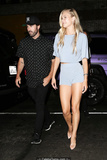 Josie Canseco leggy at TAO Restaurant in West Hollywood - August 21, 2019