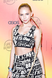 Jordyn Jones at ASOS celebrates partnership with Life Is Beautiful in Los