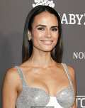 Jordana Brewster sexy cleavage in night dress