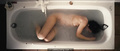 Jessy Moravec nude in a bathtub scenes from Fische (2016)