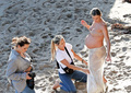 Joanna Krupa pregnant in bikini photoshoot in Malibu - September 17, 2019