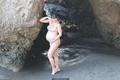 Joanna Krupa pregnant in bikini photoshoot in Malibu - September 17, 2019