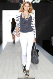 Jessica Hart Express SS 2011 runway in New York