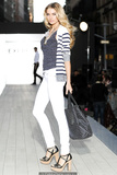 Jessica Hart Express SS 2011 runway in New York