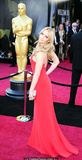 Jennifer Lawrence sexy in red dress at 83rd Annual Academy Awards - February