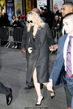 Jennifer Lawrence arriving at The Late Show with Stephen Colbert in NYC -