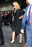Jennifer Lawrence arriving at The Late Show with Stephen Colbert in NYC -