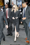 Jennifer Lawrence arriving at The Late Show with Stephen Colbert in NYC -