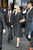 Jennifer Lawrence arriving at The Late Show with Stephen Colbert in NYC -