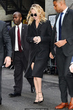 Jennifer Lawrence arriving at The Late Show with Stephen Colbert in NYC -