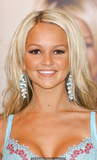 Jennifer Ellison in jeans and blue lingerie bra