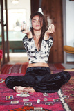 Jena Goldsack sexy posing fashion photoshoot