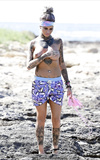 Busty Jemma Lucy topless in Ibiza