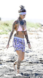 Busty Jemma Lucy topless in Ibiza