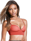 Jasmine Tookes sexy and braless for Victoria's Secret - May 2017