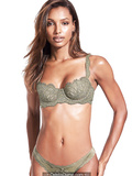 Jasmine Tookes sexy and braless for Victoria's Secret - May 2017
