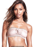 Jasmine Tookes sexy and braless for Victoria's Secret - May 2017