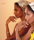 Jasmine Tookes - Greg Swales for Harper’s Bazaar Latin America - April 2019