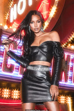 Jasmine Tookes sexy for Boohoo All That Glitters Holiday Campaign 2019