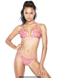 Jasmine Tookes poses for Victoria's Secret Swim - April 2019