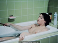 Janina Hartwig naked in a bathtub vidcaps