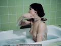 Janina Hartwig naked in a bathtub vidcaps