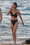Jamie Chung in bikini on the beach in Hawaii - August 18, 2019