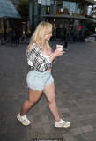Iskra Lawrence leaving Starbucks in LA - June 08, 2019