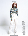 French actress Isabelle Huppert for Madame Figaro Magazine - May 31, 2019