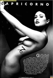 Isabella Orsini nude for Boss 2001 calendar