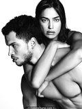Irina Shayk topless and nude for Givenchy Jeans