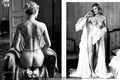 Edita Vilkeviciute nude black--white photoshoot for Unconditional Magazine 2019