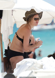 Elen Rivas in black bikini at Miami Beach - August 04, 2011
