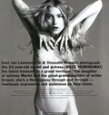 Dree Hemingway fully nude for Purple Magazine