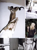 Dree Hemingway sexy and topless for i-D Spring/Summer 2010