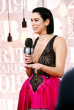 Dua Lipa sexy cleavage at 39th BRIT Awards 2019 at The O2 Arena in London -