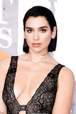 Dua Lipa sexy cleavage at 39th BRIT Awards 2019 at The O2 Arena in London -