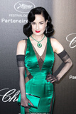 Dita Von Teese at Chopard Love party at 72nd Annual Cannes Film Festival - May