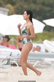 Diane Guerrero wears a swimsuit at the beach in Miami - April 07, 2017
