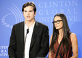 Demi Moore speak at the Clinton Global Initiative annual meeting in NY -