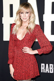 Debbie Gibson in red dress at Jojo Rabbit premiere in Los Angeles - October 15,